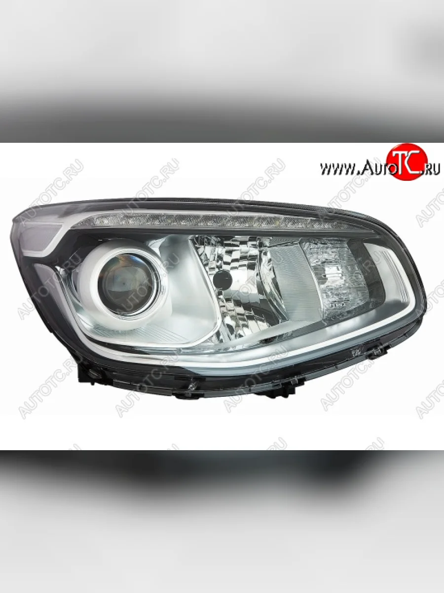 Правая фара (диодная) DEPO KIA Soul PS дорестайлинг (2014-2016)  в Перми Пермском крае