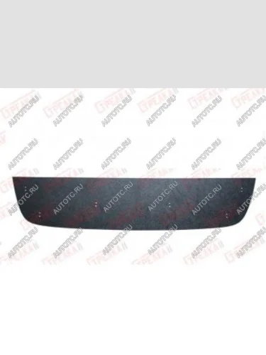 Зимняя заглушка решетки радиатора (низ) Стрелка11 (черная) Toyota C-HR NGX10, ZGX10 рестайлинг (2019-2025)