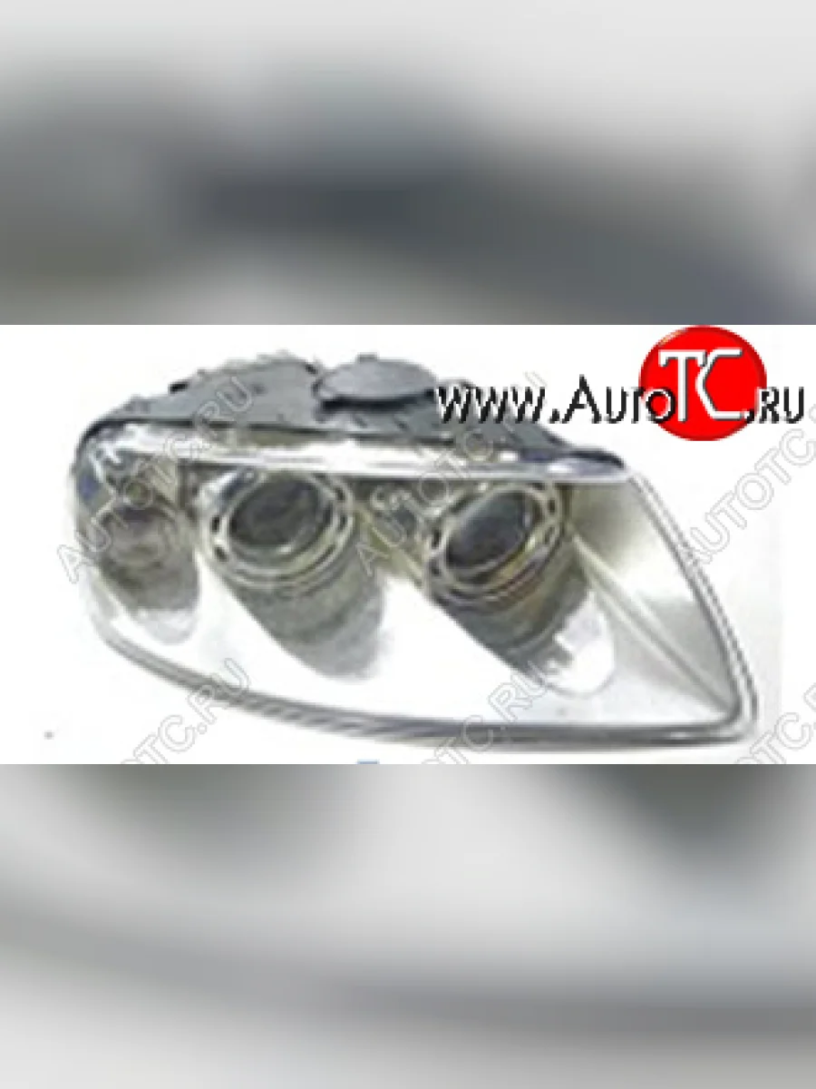 Правая фара (с электрокорректором, ксенон) DEPO Volkswagen Touareg 1 GP дорестайлинг (2002-2007)  в Керчи Республика Крым