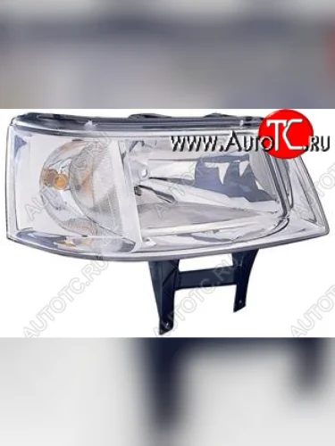 Правая фара (под корректор, одноламповая) DEPO Volkswagen Transporter T5 дорестайлинг (2003-2009)