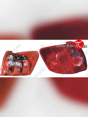 Задний левый внешний фонарь DEPO Toyota Auris E150 хэтчбэк 5 дв. дорестайлинг (2006-2010)