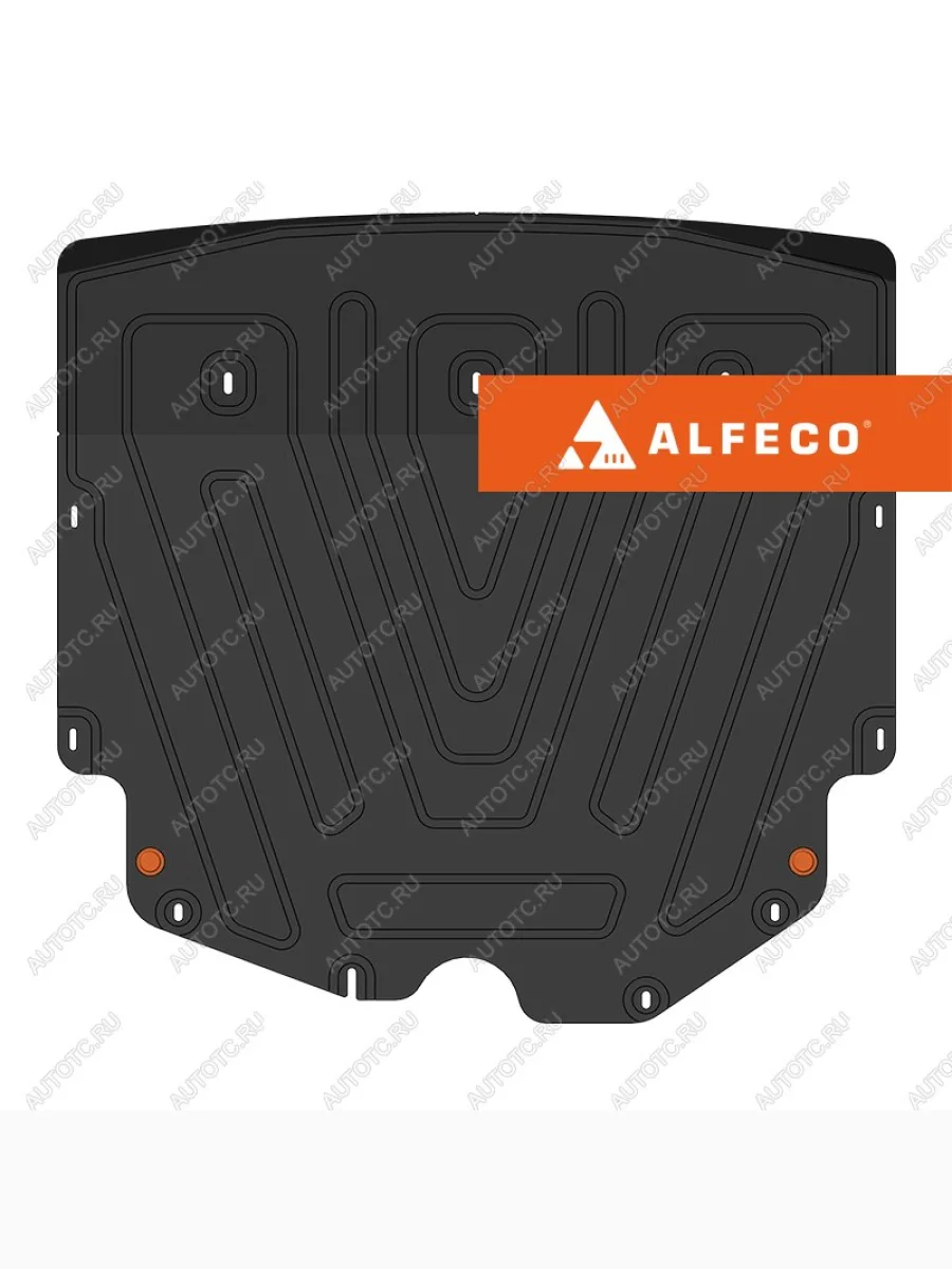 Защита картера и КПП (V-1,5 FWD) ALFECO GAC GS3 (2023-2025) (сталь 2 мм)  в Перми Пермском крае