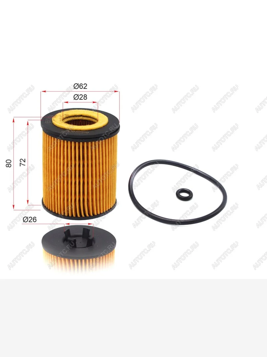 Фильтр масляный картридж SAT Opel Astra G седан (1998-2005)  в Самаре Самарской области