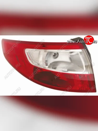 Левый фонарь DEPO Renault Fluence дорестайлинг (2010-2012)