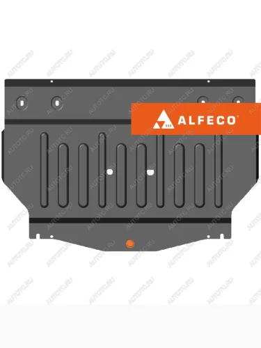 Защита картера и КПП (V-all) ALFECO (сталь 2 мм) Changan CS55 дорестайлинг (2017-2018)