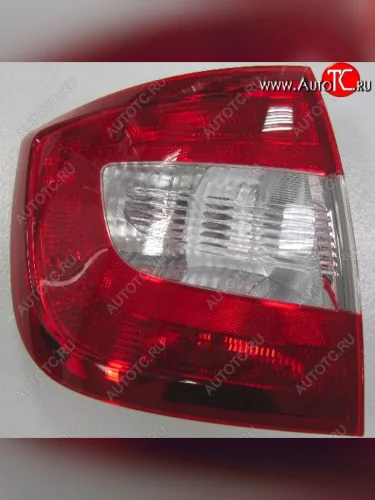 Левый фонарь DEPO Skoda Rapid NH3 дорестайлинг лифтбэк (2012-2017)