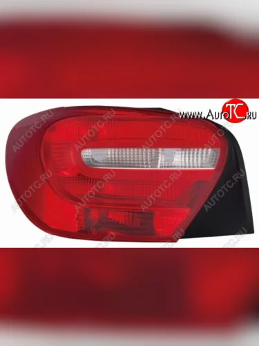 Левый фонарь DEPO Mercedes-Benz A class W176 дорестайлинг, хэтчбэк 5 дв. (2012-2015)