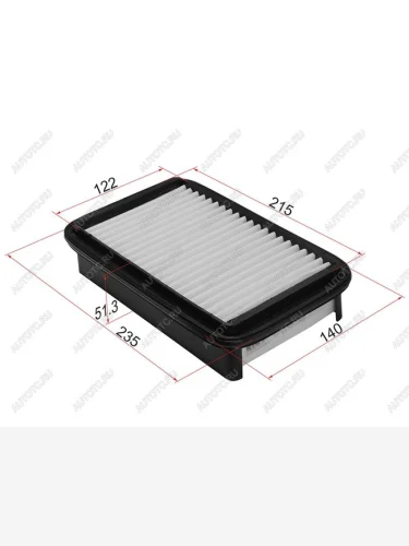 Фильтр воздушный SAT Suzuki carry (2005-2013)