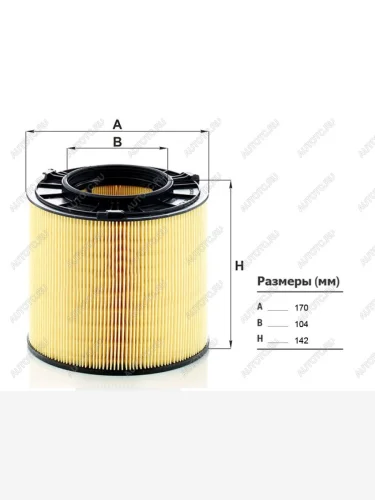 Фильтр воздушный MANN Audi A4  B9 - Q5  FY