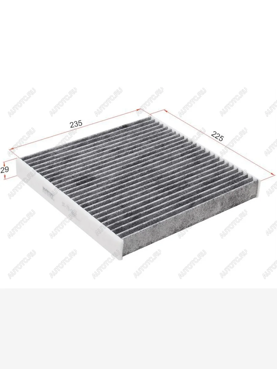 Фильтр салона уголь SAT  Honda  Accord ( 7 CL,  7 CM), Civic  FD, CR-V  RE1,RE2,RE3,RE4,RE5,RE7  в Воронеже Воронежской области