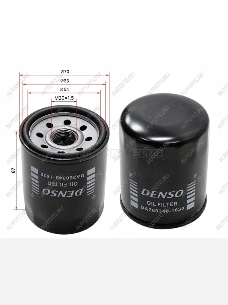 Фильтр масляный DENSO  Honda Civic (1995-2000) EJ,EK,EM  в Воронеже Воронежской области