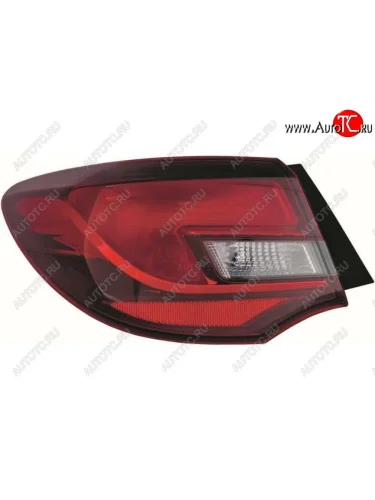 Левый фонарь DEPO Opel Astra J хэтчбек 5 дв.  рестайлинг (2012-2017)