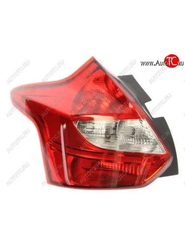 Левый фонарь DEPO Ford Focus 3 хэтчбэк дорестайлинг (2010-2015)
