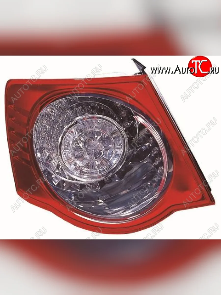 Левый фонарь (диодная) DEPO Volkswagen Jetta A5 седан (2005-2011)  в Воронеже Воронежской области