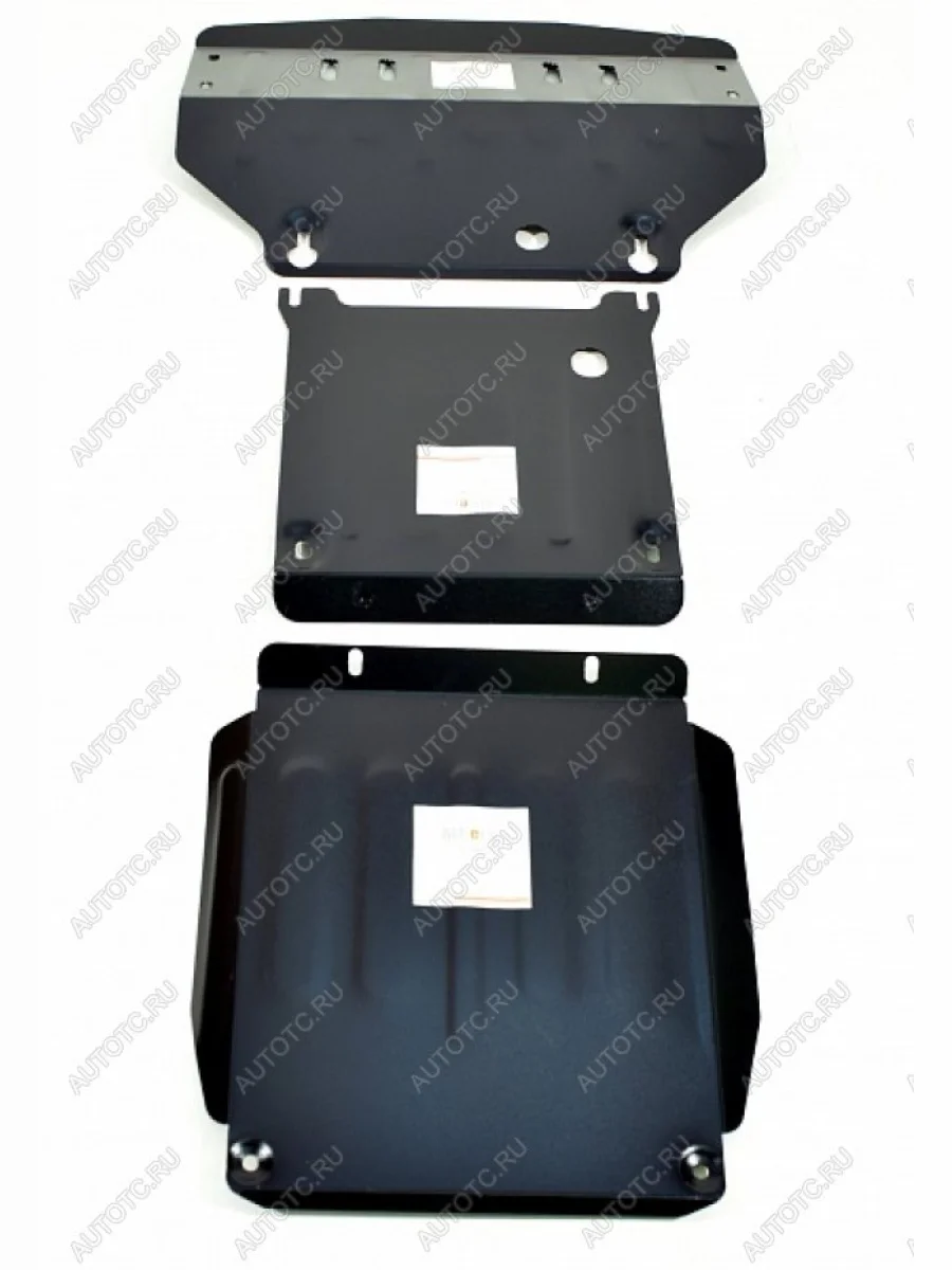 Защита кпп (установка невозможна без ALF36082st) (V-3,2; 4,3) ALFECO Mercedes-Benz ML class W163 рестайлинг (2001-2005) (сталь 2 мм)  в Перми Пермском крае