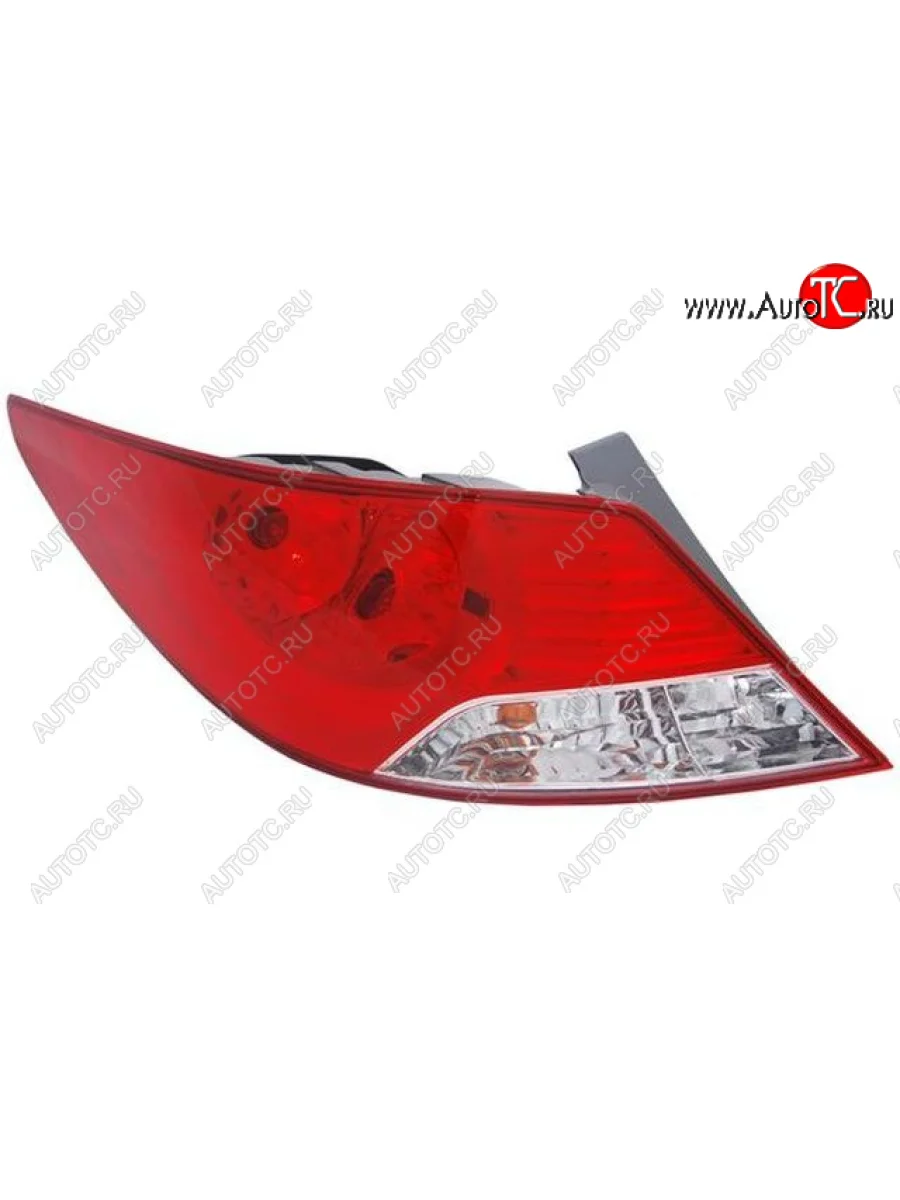 Левый фонарь BODYPARTS Hyundai Solaris RBr седан дорестайлинг (2010-2014)  в Самаре Самарской области