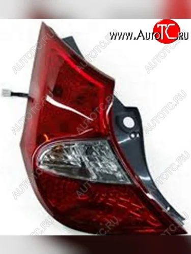 Левый фонарь BODYPARTS Hyundai Solaris RBr хэтчбэк дорестайлинг (2010-2014)