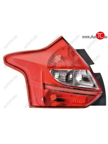 Левый фонарь (диодная) DEPO Ford Focus 3 хэтчбэк дорестайлинг (2010-2015)