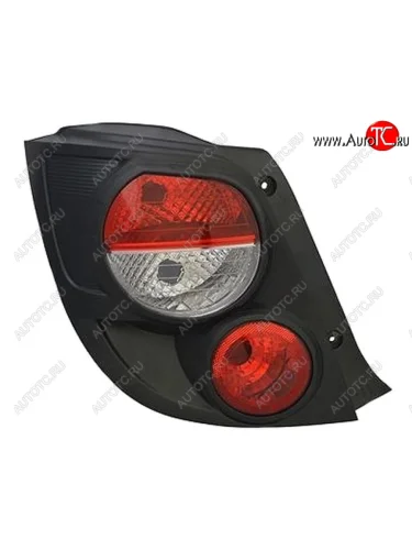 Левый фонарь DEPO Chevrolet Aveo T300 хэтчбек (2011-2015)