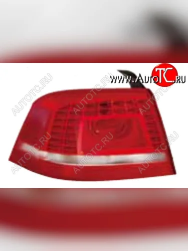 Левый фонарь (диодная) DEPO Volkswagen Passat B7 седан (2010-2015)