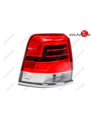 Левый фонарь (диодная) DEPO Toyota Land Cruiser 200 2-ой рестайлинг (2015-2021)