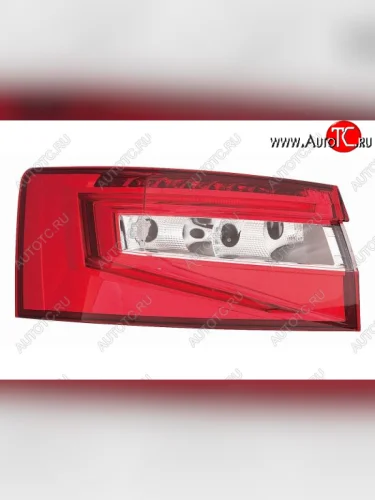 Левый фонарь (диодная) DEPO Skoda Superb B8 (3V) лифтбэк дорестайлинг (2015-2019)