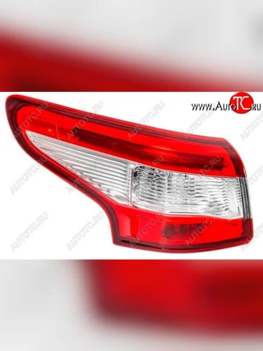 Левый фонарь (диодный) DEPO Nissan Qashqai 2 J11 дорестайлинг (2013-2019)