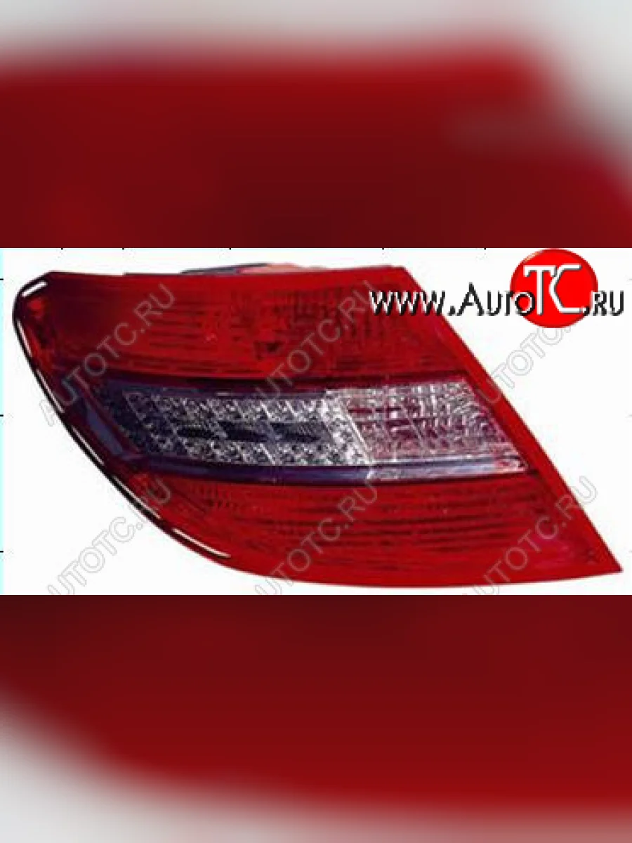Левый фонарь (диодный) DEPO Mercedes-Benz C-Class W204 дорестайлинг седан (2007-2011)  в Самаре Самарской области