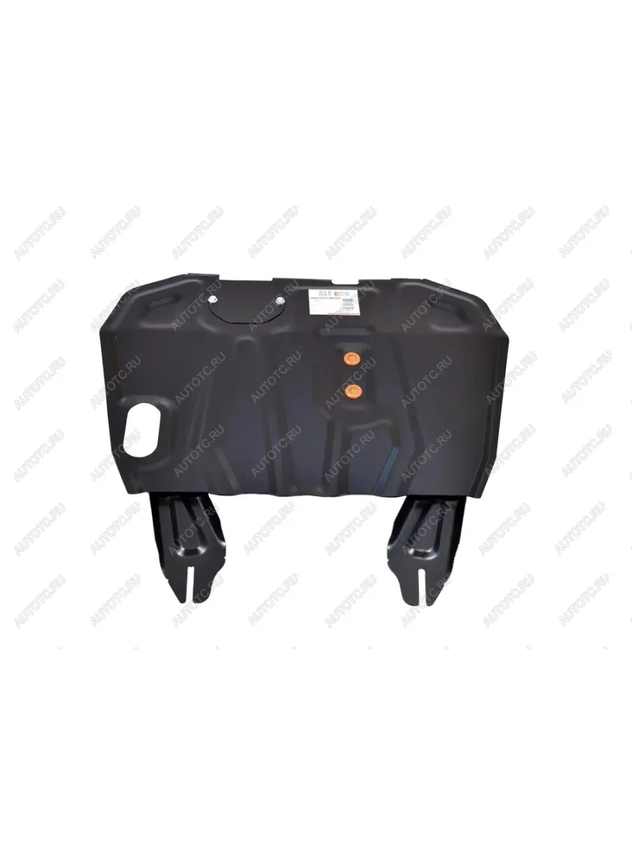 Защита картера и кпп (V-all) ALFECO Mitsubishi Delica D:5 1 дорестайлинг (2007-2019) (алюминий 4 мм)  в Самаре Самарской области