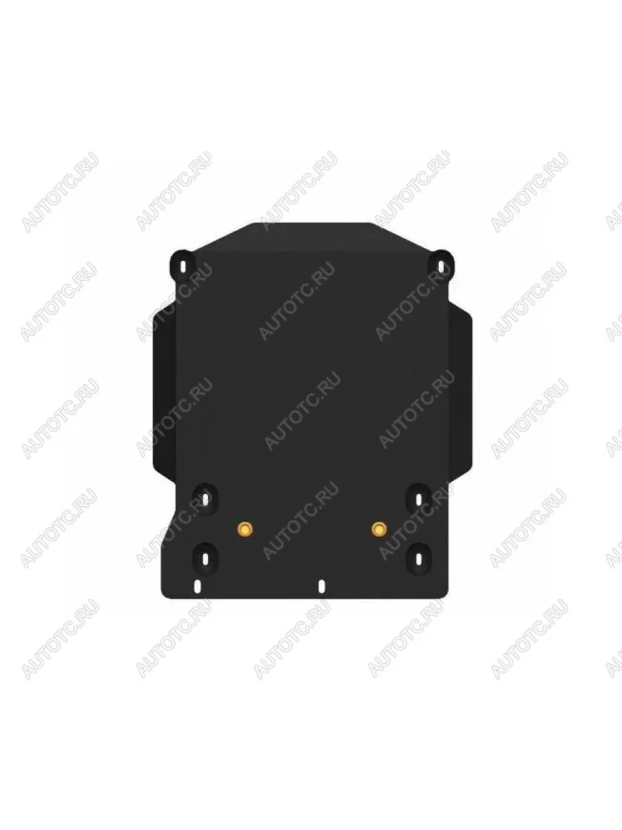 Защита КПП (V-0.7) ALFECO Mitsubishi Pajero Mini H53/H58 (2008-2012) (алюминий 4 мм)  в Керчи Республика Крым