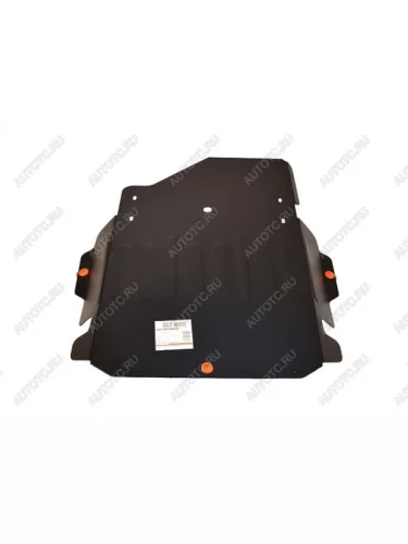 Защита КПП (без защиты картера ALF14281st установка невозможна)(V-1,8; 1,8 GDI; 2,0 GDI) ALFECO (алюминий) Mitsubishi Pajero Pinin 1 3 дв. (1999-2005)