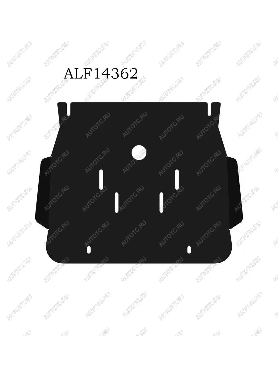 Защита картера (V-3,0; 2,5TD) ALFECO Mitsubishi Pajero Sport PA рестайлинг (2004-2008) (сталь 2 мм)  в Самаре Самарской области