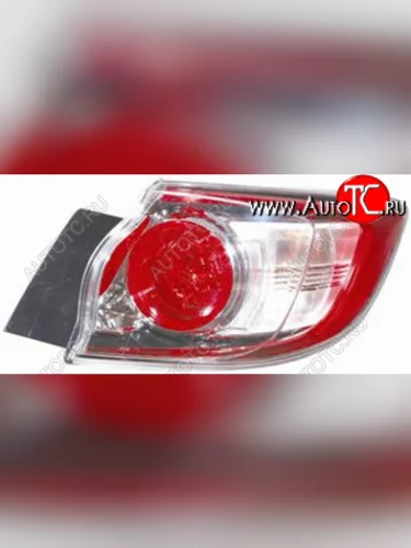 Правый фонарь DEPO Mazda 3/Axela BL дорестайлинг, хэтчбэк 5 дв. (2009-2011)