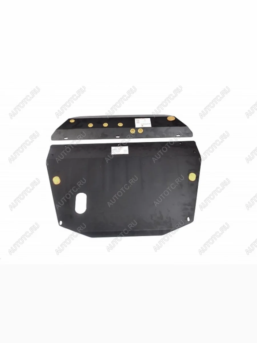 Защита картера и кпп (2 части) (V-2,0; 2,4 2WD) ALFECO Mitsubishi Space Wagon N94W (1998-2005) (алюминий)  в Самаре Самарской области