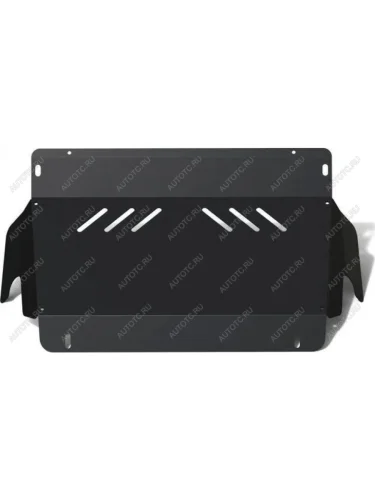 Защита радиатора (V-3.3) ALFECO (алюминий ) Nissan Elgrand 1 (1997-2002)