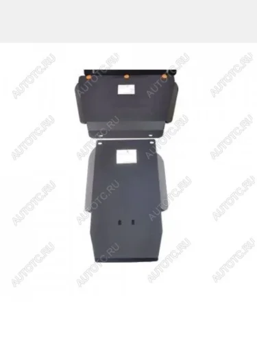 Защита картера и кпп (2 части) (V-3.3) ALFECO (сталь 2 мм) Nissan Elgrand 1 (1997-2002)