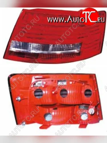 Правый фонарь (диодный) DEPO Audi A6 C6 дорестайлинг, седан (2004-2008)