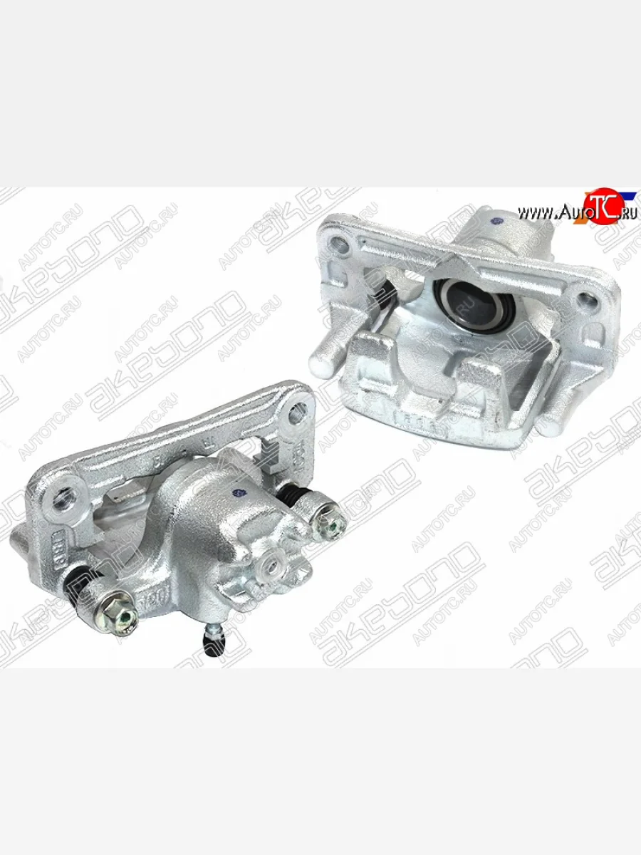 Суппорт тормозной задний левый AKEBONO Mitsubishi Pajero 4 V90 2-ой рестайлинг (2014-2020)  с доставкой в г. Керчь