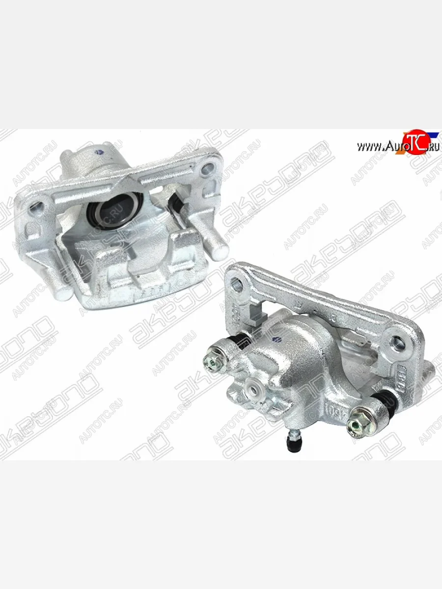 Суппорт тормозной задний правый AKEBONO Mitsubishi Pajero 3 V70 дорестайлинг (1999-2003)  в Керчи Республика Крым