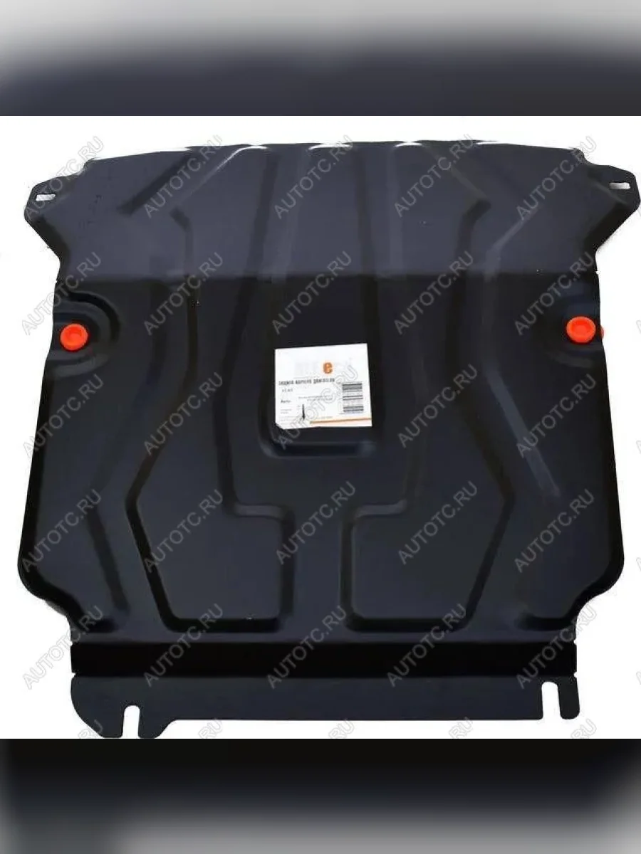 Защита радиатора и картера (V-2,5D) ALFECO Nissan Navara 2 D40 рестайлинг (2010-2016) (алюминий 4 мм)  с доставкой в г. Керчь