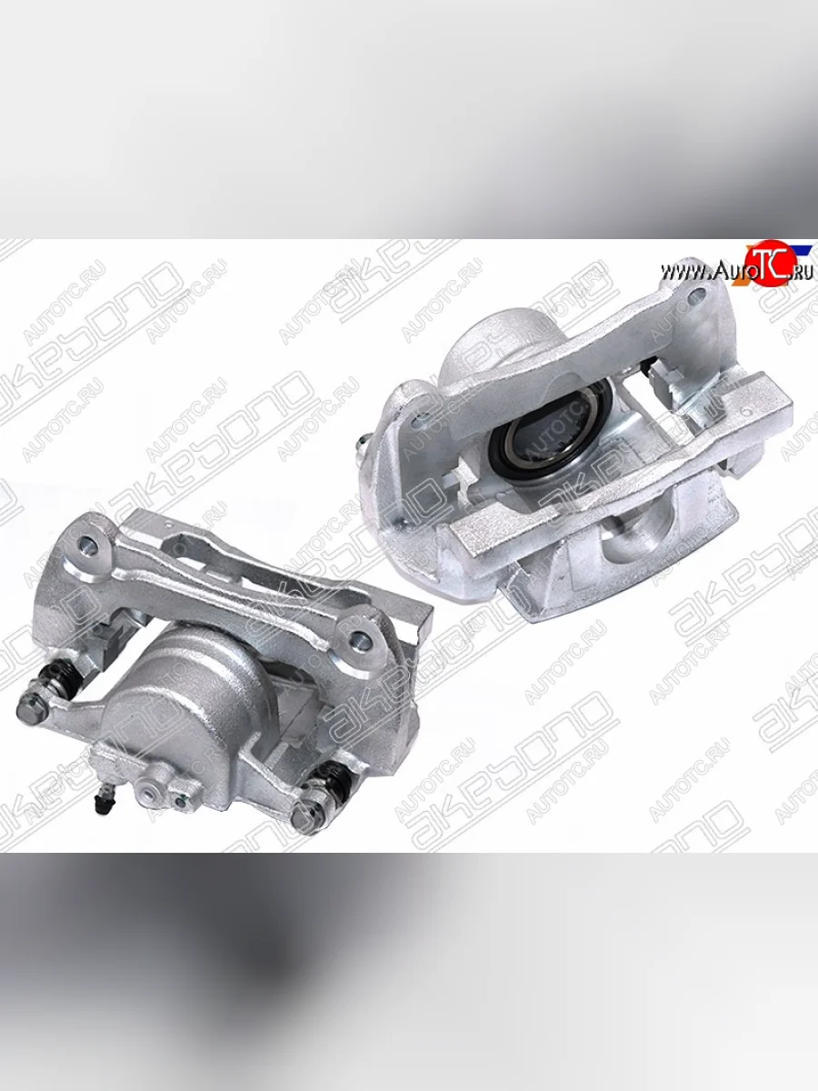 Суппорт тормозной передний правый AKEBONO Toyota Highlander XU40 рестайлинг (2010-2013)  с доставкой в г. Керчь