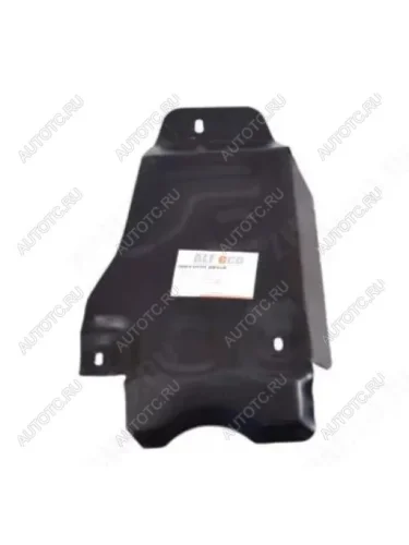 Защита редуктора заднего моста (V-1,6;2,0 4WD) ALFECO (алюминий 4 мм) Nissan Terrano D10 рестайлинг (2016-2022)