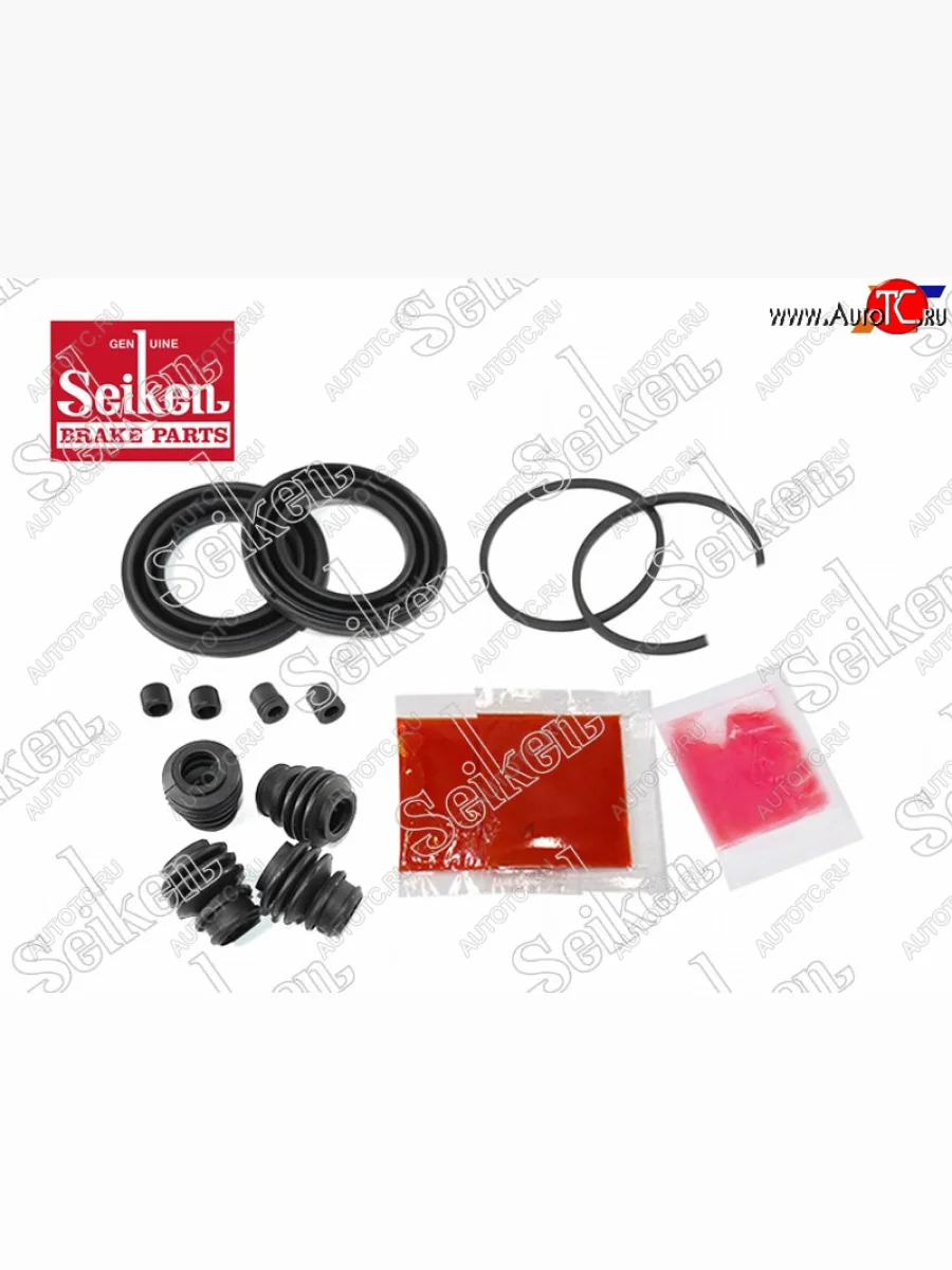 Ремкомплект суппорта передний (на 2 суппорта) SEIKEN Nissan Qashqai +2 1 J10 дорестайлинг (2008-2010)  с доставкой в г. Керчь