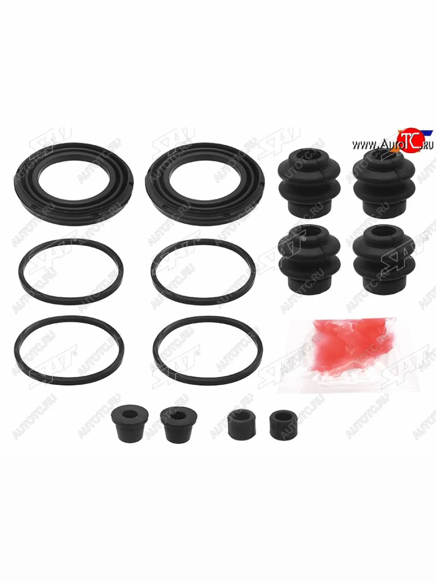 Ремкомплект суппорта передний (на 2суппорт) SAT Nissan Tiida 1 C11 хэтчбэк дорестайлинг, Япония (2004-2007)  в Самаре Самарской области