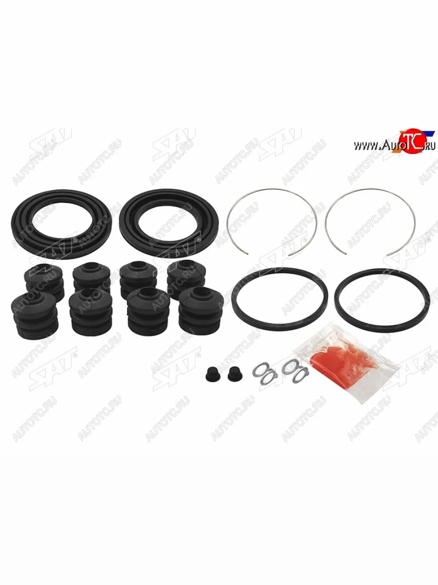 Ремкомплект суппорта передний (на 2 суппортa) SAT Toyota Corolla Spacio E120 дорестайлинг (2001-2003)  в Самаре Самарской области