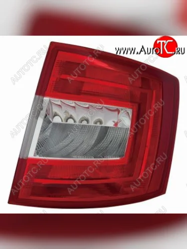 Правый фонарь DEPO Skoda Octavia A7 дорестайлинг универсал (2012-2017)