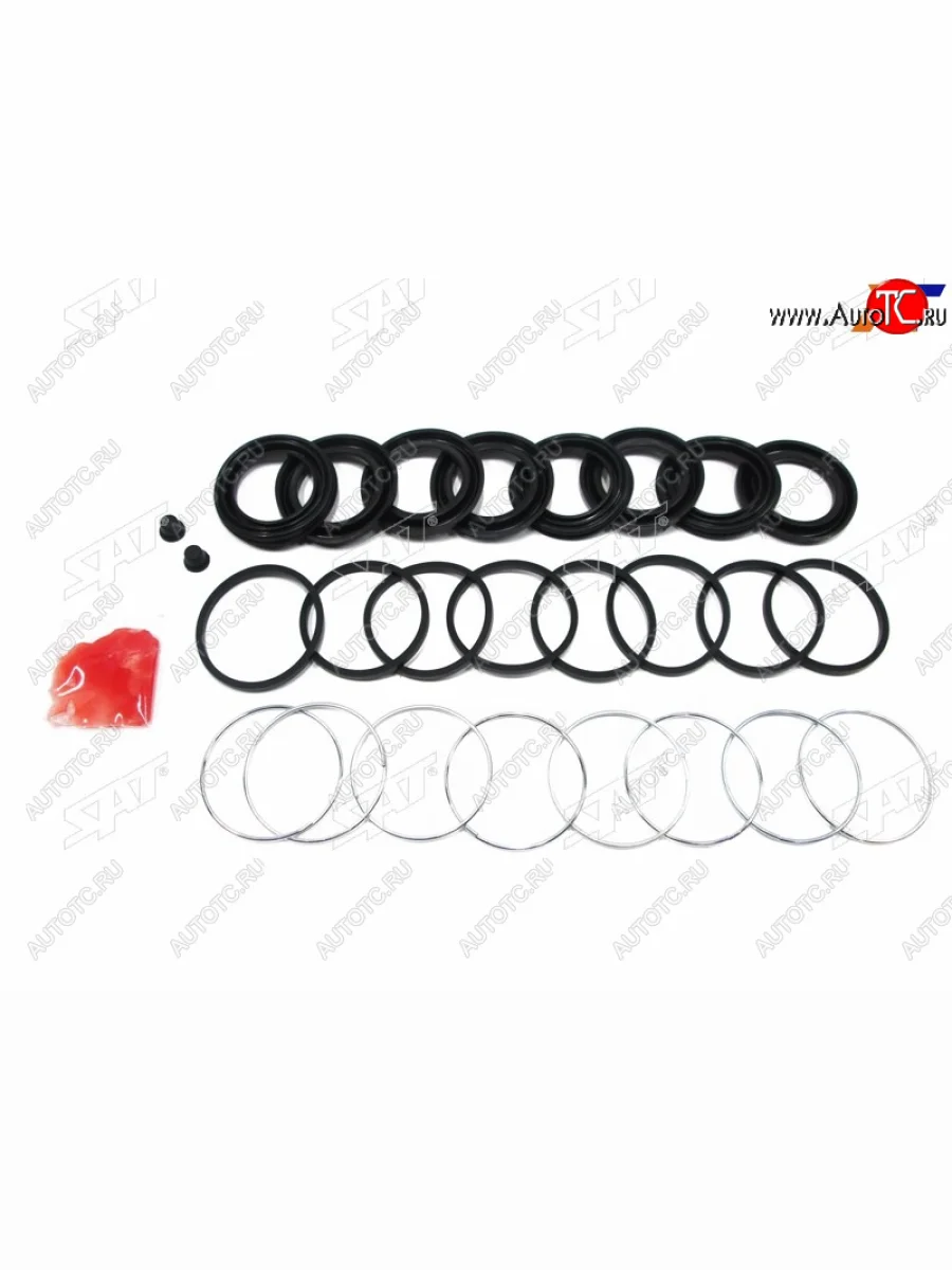 Ремкомплект суппорта передний (на 2 суппорта) SAT Toyota Land Cruiser Prado J150 1-ый рестайлинг (2013-2017)  в Перми Пермском крае