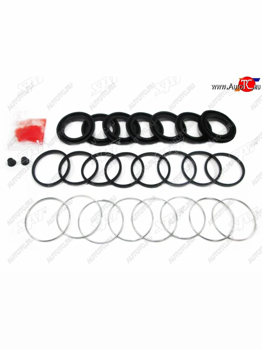 Ремкомплект суппорта передний (на 2 суппорта) SAT Lexus GX470 J120 дорестайлинг (2002-2007)  в Перми Пермском крае