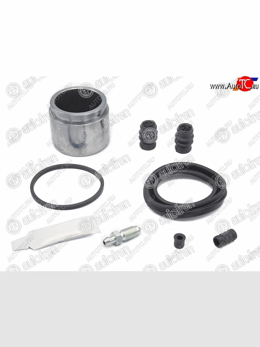 Ремкомплект суппорта передний + поршень 61mm AUTOFREN Mitsubishi L200 4  дорестайлинг (2006-2014)  с доставкой в г. Керчь