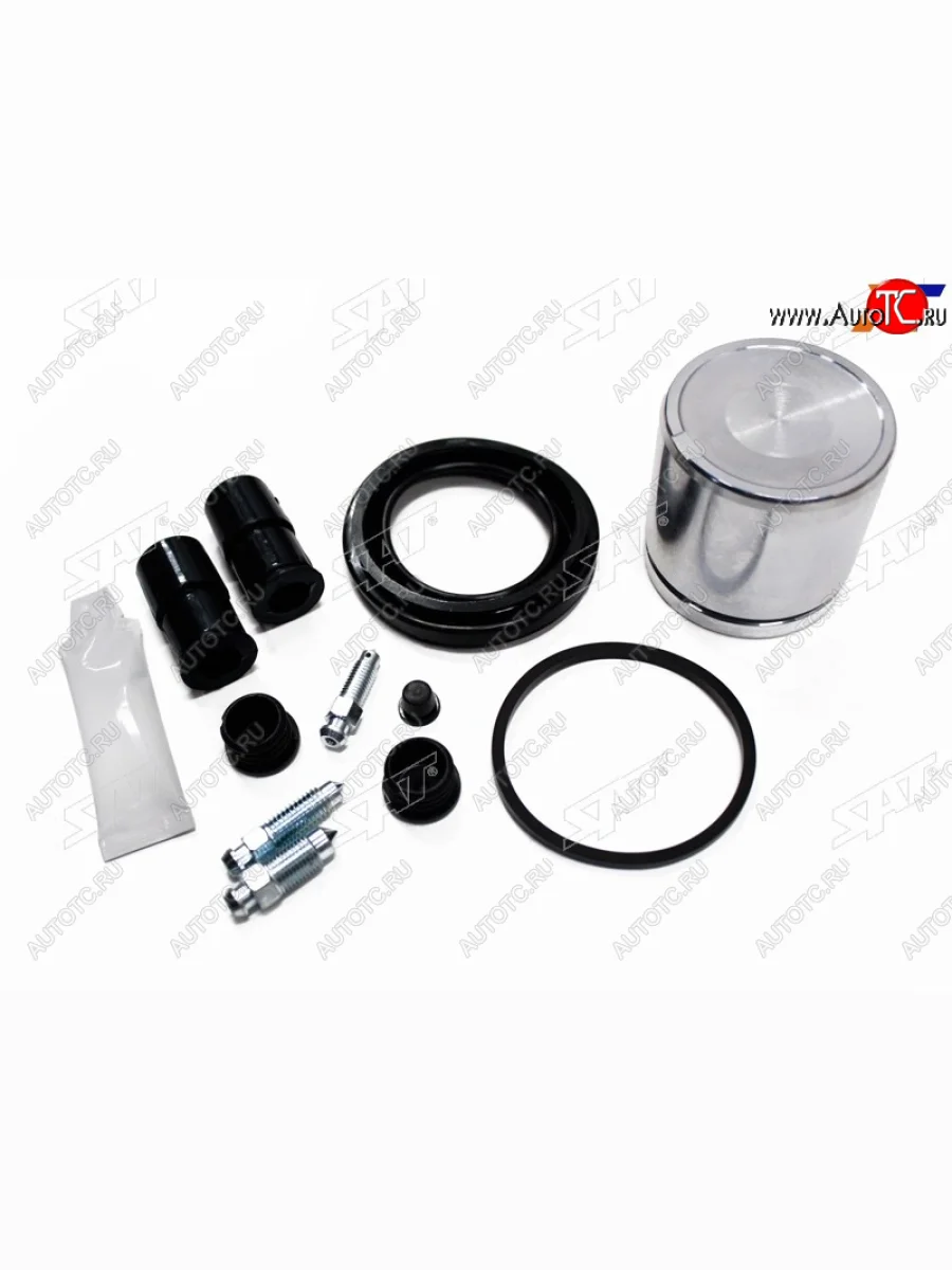 Ремкомплект суппорта передний + поршень 57mm SAT Opel Astra H универсал рестайлинг (2007-2015)  в Керчи Республика Крым